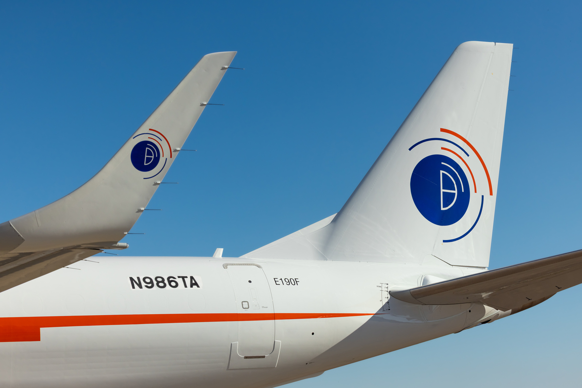 AvSourceNews's tweet photo. The first Embraer E190F freighter has officially entered commercial service in Europe, operating from Cologne to Larnaca, Cyprus with launch customer Bridges Air Cargo.

https://t.co/Z2U88kAucq

#BridgesAirCargo #Embraer #E190F #aircargo #avgeek https://t.co/ZWUMjj6E8u