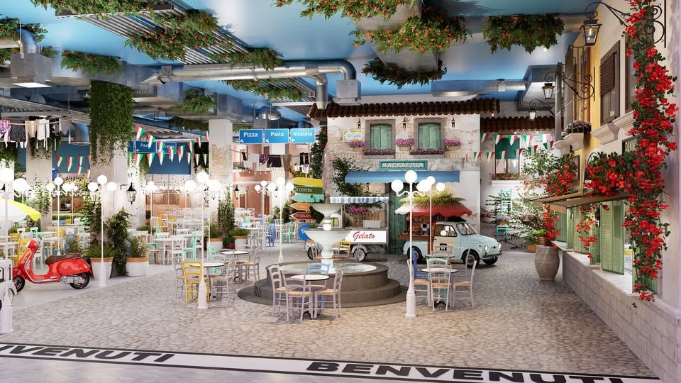 PatrioteEngager's tweet photo. #PARTDIEU Bientôt un village italien en plein cœur du centre commercial de la Part-Dieu
1900 m2 d’espace intérieur 500 m2 de terrasse Ouverture prévue fin 2026 à la place de l’ancien espace Food Society https://t.co/8EZAcT0F9M