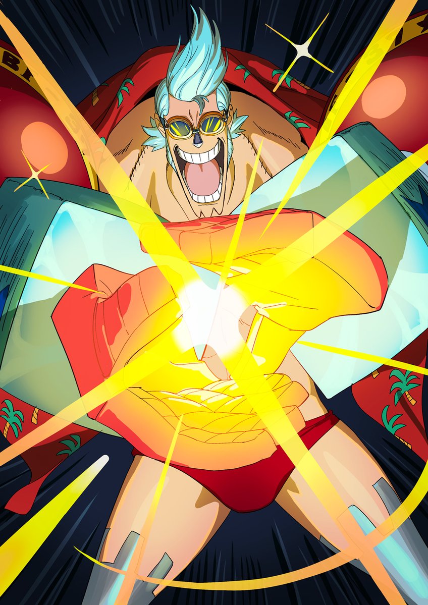In honor of Franky's birthday, repost then comment with the "SUUUUUPER" to celebrate! 🎉🤖 

#FRANKYbirthday2026
#ONEPIECE