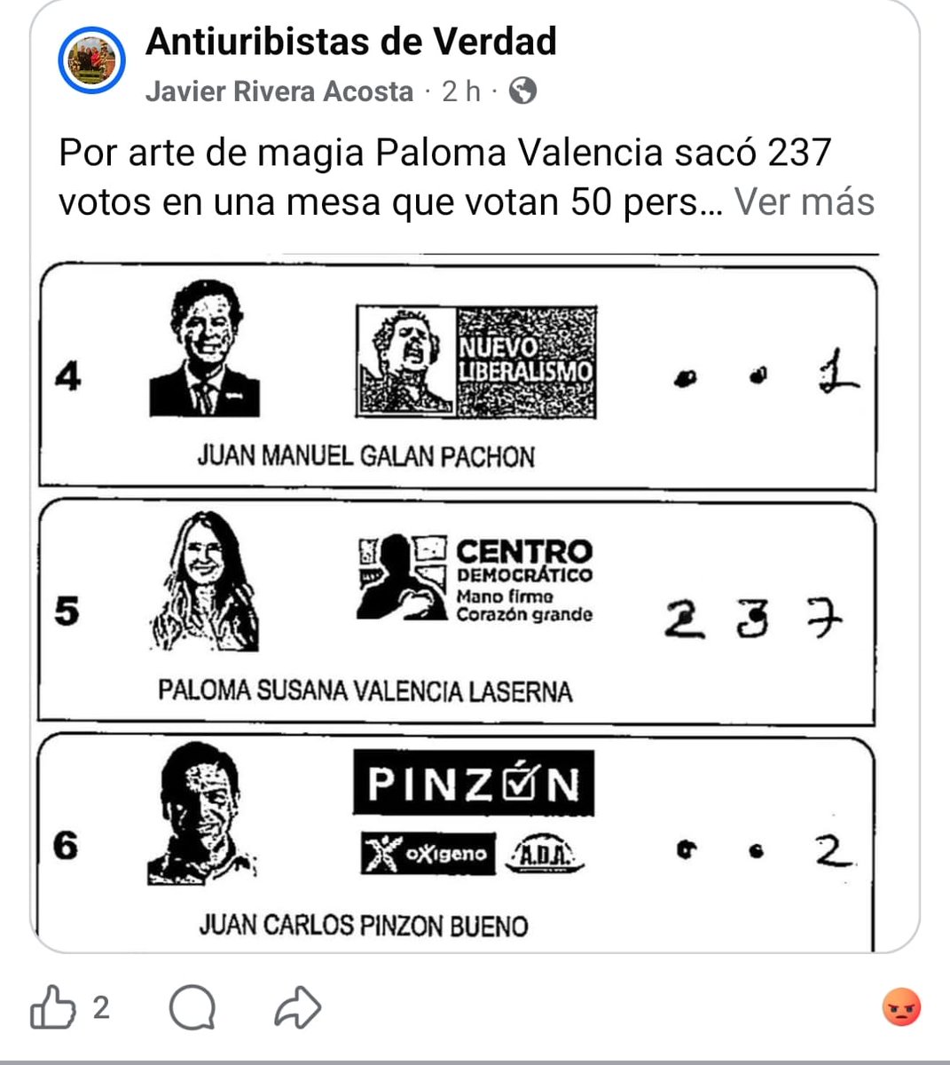 Si Esto No Es Robo q Es???
Una Mesa Donde Hay 57 Personas Inscritas Saca Paloca 237 Votos,
Esto Se Merece una investigacion
Cuantos E14 Estan x Lo Mismo.