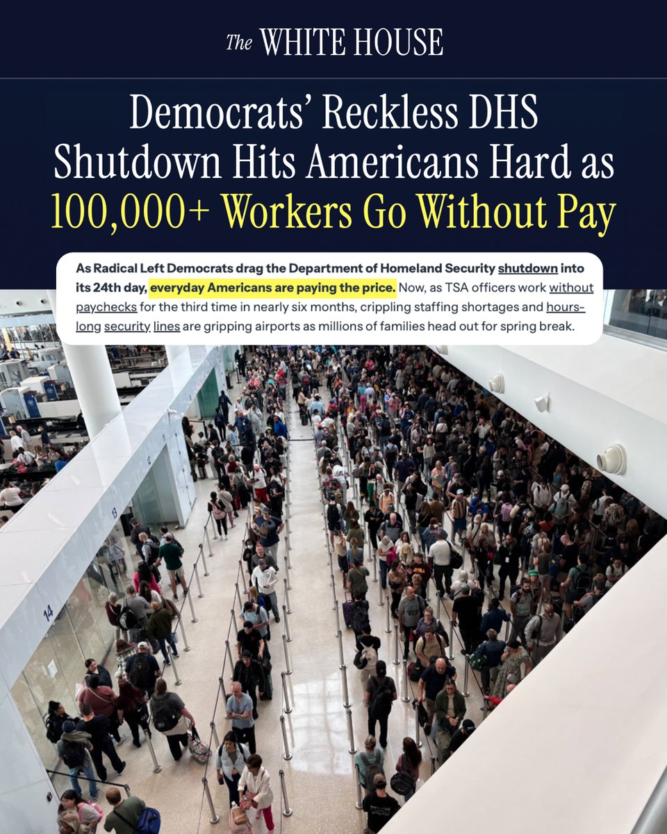 The White House tweet media