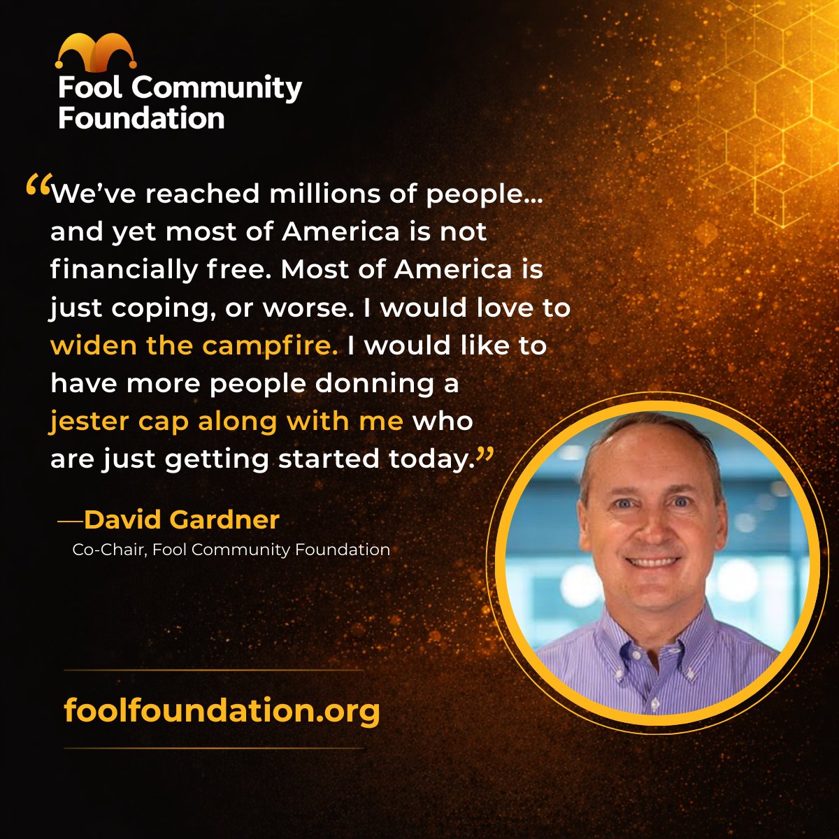 Fool Community Foundation tweet media