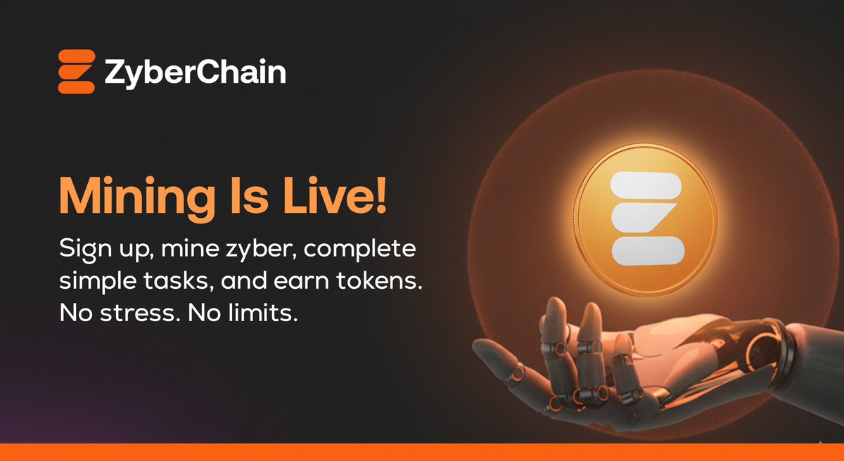 Think of ZyberChain as:
A blockchain payment infrastructure that connects crypto to real-world bills and services.

Payments that are fast.
Transactions that are transparent.
Utilities powered by blockchain.

Individuals need this.
Businesses need this.
The Web3 economy needs