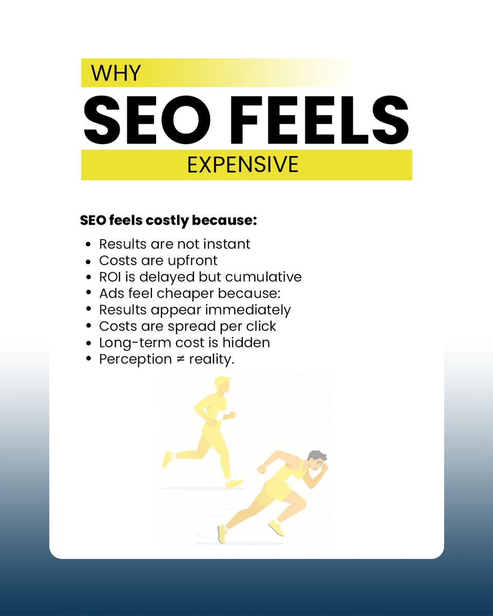 Globalwork_01's tweet photo. SEO Misconception #19:"SEO is too expensive compared to paid ads."
Ads rent attention. SEO owns it.
SEO isn't expensive. It's patient acquisition insurance.
📧 DM for a free audit 🌐 https://t.co/2VBc3hDcey
#SEO #HealthcareSEO #SEOvsAds #PatientAcquisition #ClinicMarketing https://t.co/y1n0huKoWs