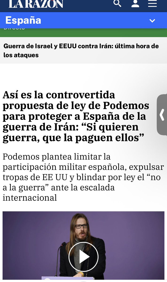 CORRECTO. Y que a la guerra vayan sus hijos.