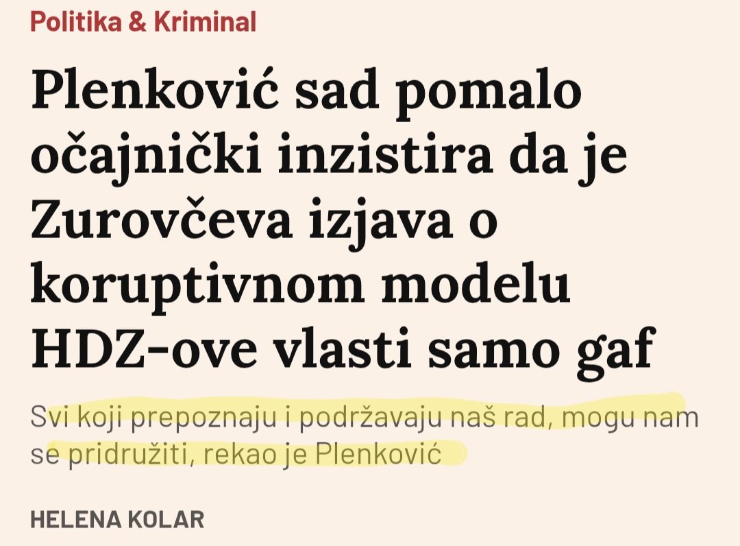 Etotina! I on misli da je ono "žetonu" bio samo "gafić". I...vrata (tj.☕️) su otvorena za sve koji prepoznaju ogromna postignuća i pregnuća ove Vlade.
