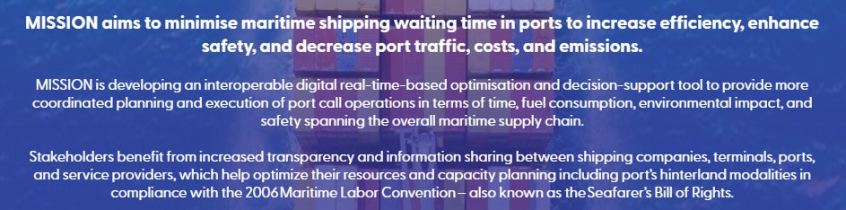 kurt_tangle's tweet image. Hmmm. @GATFnews is a partner of @iota who are a partner of @ProjectMission. Many of the desired impacts of @gatfnews's new Morocco 🇲🇦 ports digitisation project sound suspiciously similar to the aims of the EU Mission ports project. Connected? Mission v2? #IOTA #TWIN #ADAPT
