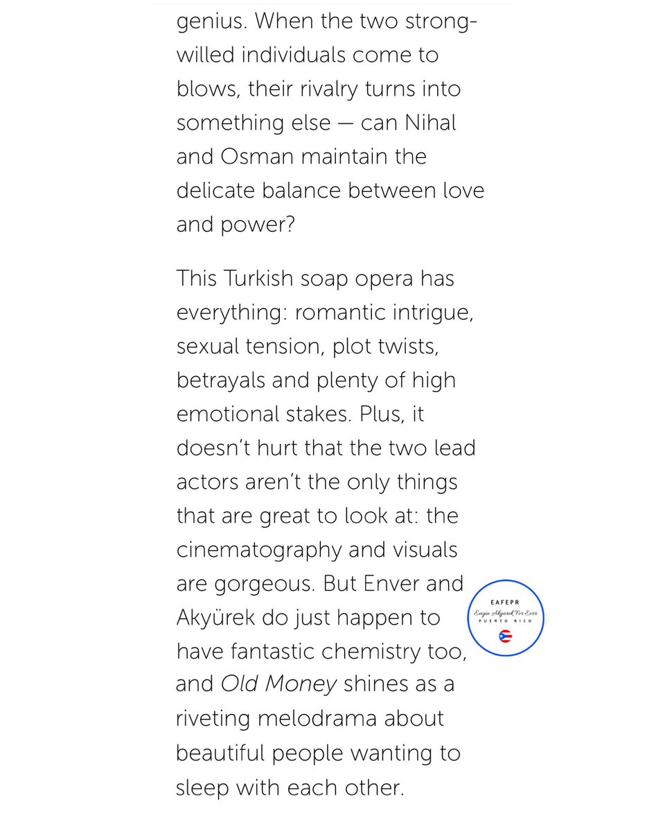 EnginAkyurekFE's tweet photo. De acuerdo a la revista @usweekly #OldMoney está #13 entre las 31 series más vistas de Netflix @netflix en Marzo. #EnginAkyürek #AslıEnver #OldMoneyNetflix https://t.co/yauRprA3mP