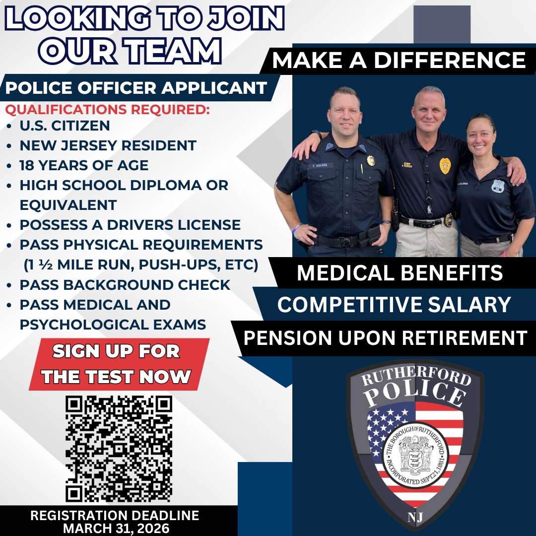 Rutherford Police tweet media