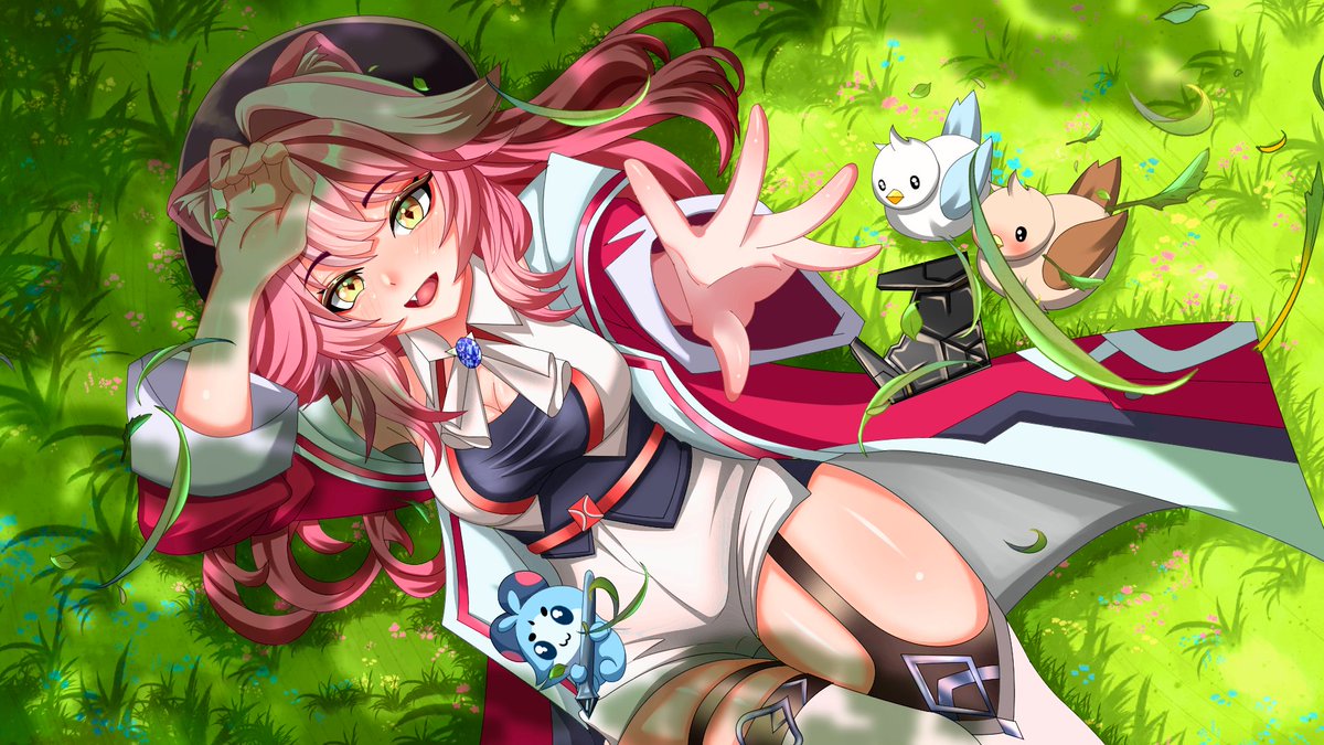 let’s paint this little field together (≧∀≦)ゞ

#RaorArt #vtuberart #ArtistOnTwitter