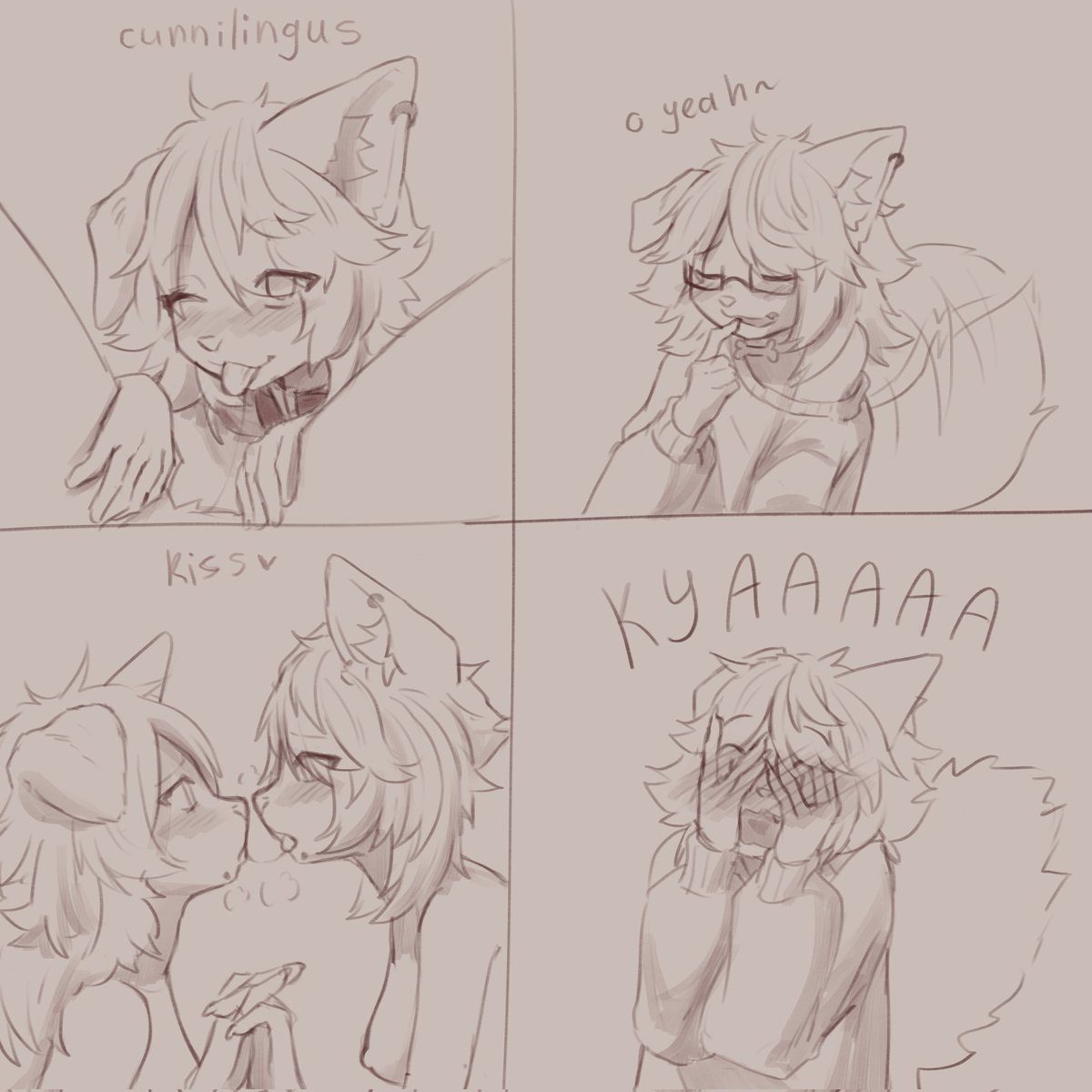 Yukich_woof's tweet photo. No really kissing is the most embarrassing thing qwq
Who else feels that way? https://t.co/ROyg15R4rB
