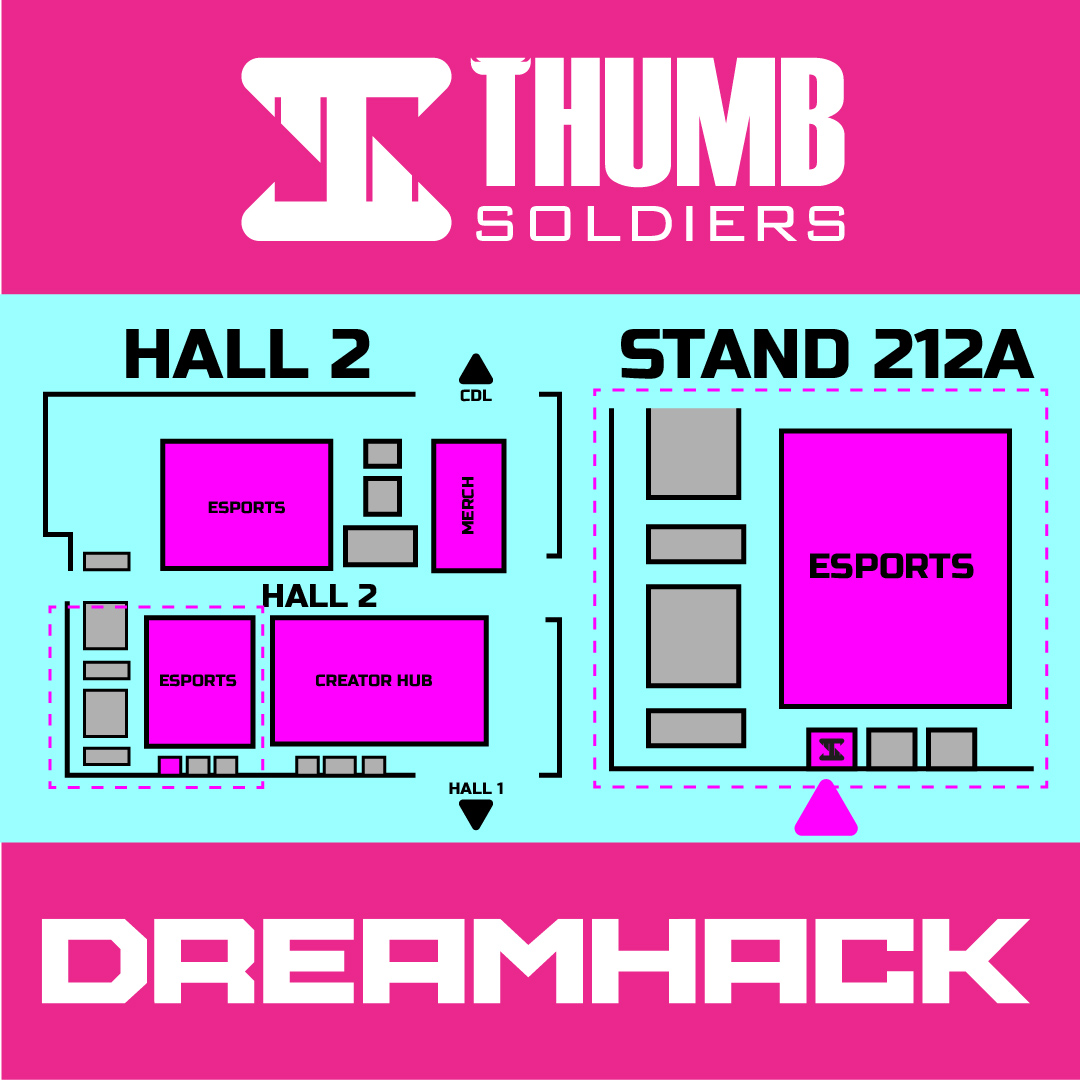 ThumbSoldiers ➡️ DreamHack tweet media