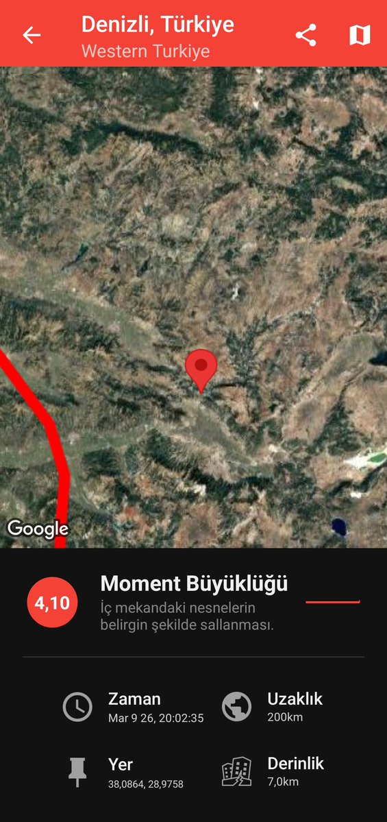 #Denizli de 4.1 büyüklüğünde #deprem meydana gelmiş geçmiş olsun hissedenlere ve orada olanlara