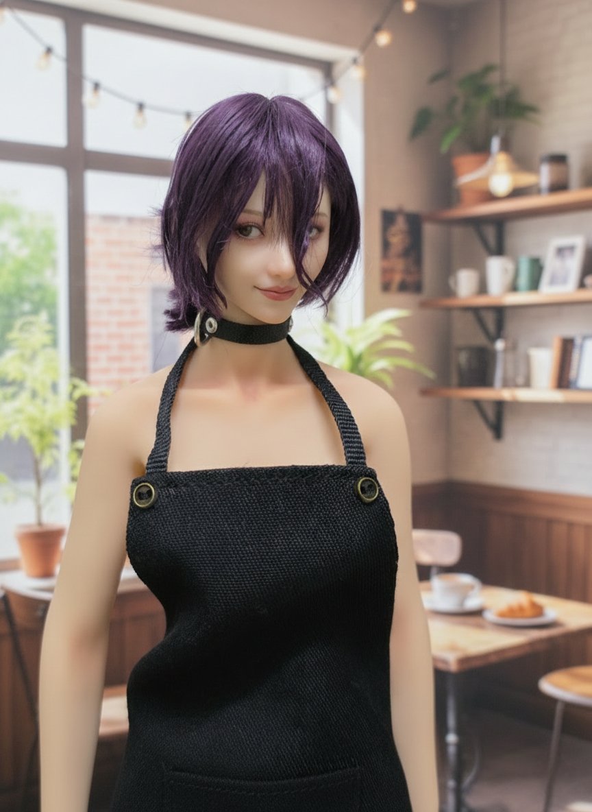 RedJrCklee's tweet photo. ［Reze］This is an original Reze! figure, and it should be the only 1/6 scale Reze figure that is articulated. https://t.co/PiyBC8vr7k