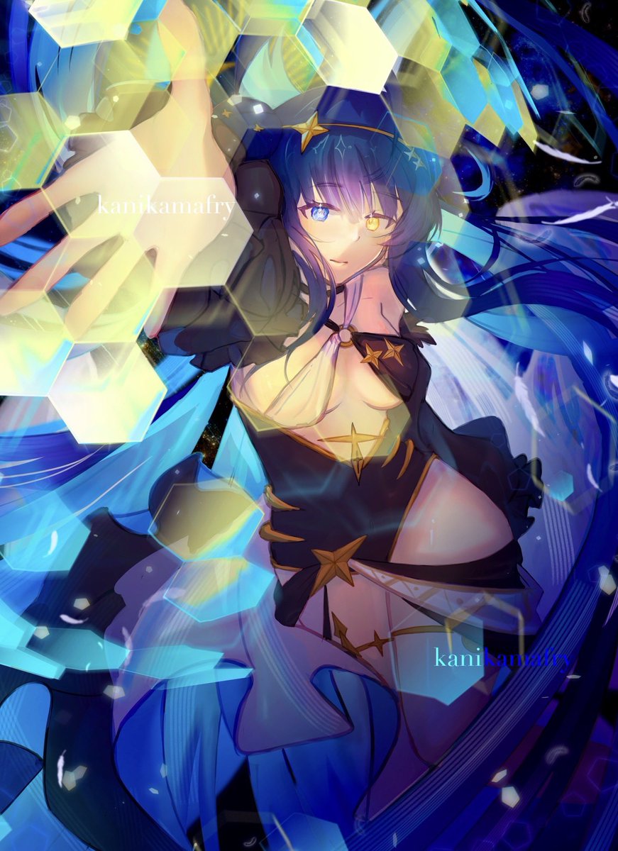 Kani🦀🌌 @ Allen Grand Archive lvl 3 wen (please) tweet media