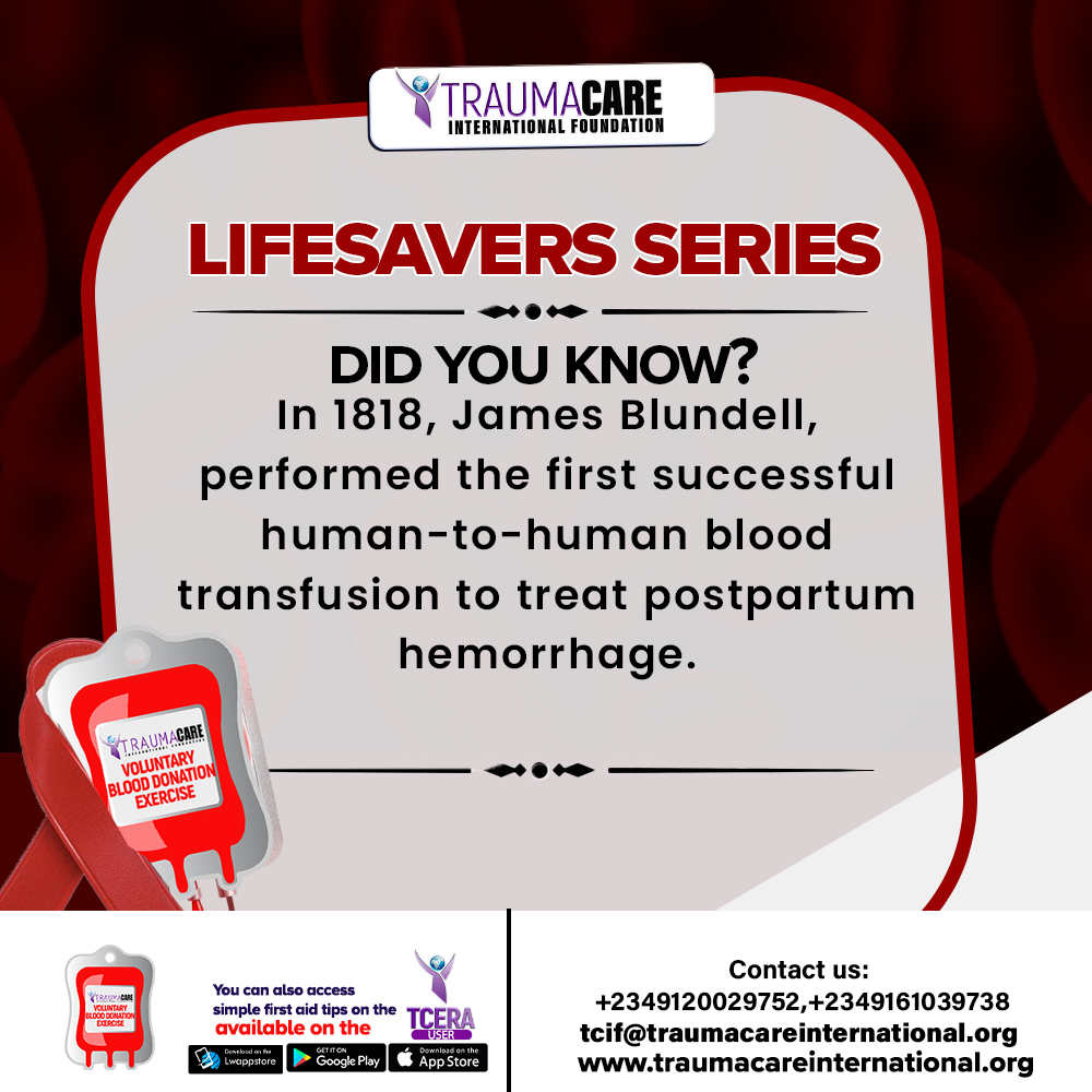 Trauma Care International Foundation (TCIF) tweet media