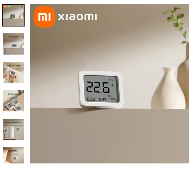 AliProdcuts's tweet image. Selling Title (10 Words) Xiaomi Smart Bluetooth Thermometer 3: Digital Temperature &amp;amp; Humidity Monitor
Shop- s.click.aliexpress.com/e/_c4l0Cnsx

#XiaomiSmartHome
#DigitalHygrometer
#SmartClimateControl
#MiHome
#HomeComfort