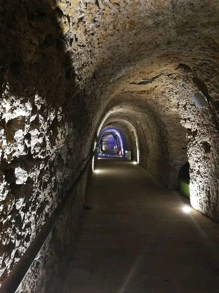ArteCalabria's tweet photo. Gallerie del San Giovanni a Catanzaro scavate in età Normanna (1058) dove sorgeva il castello per scopi militari e difensivi. Altamente probabile che tali strutture sotterranee fungessero da passaggi segreti interni. Oggi sorge un convento (XV-XVII sec.).
#Calabria #art #heritage https://t.co/3SwNSxnkN9