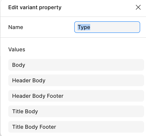 Y3510X's tweet image. I noticed one fatal #bug in latest desktop @Figma 126.1.2 on Mac.  It took me a while to identify, but if a property had values with dashes "-", any instance of that component would fail to render correctly, i.e. I was unable to edit any property, it the component would  show an