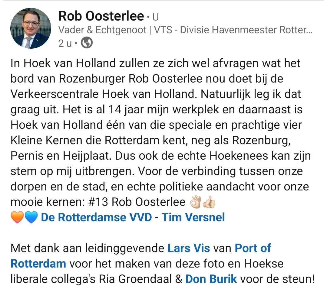 Rob Oosterlee ❤️💛 tweet media