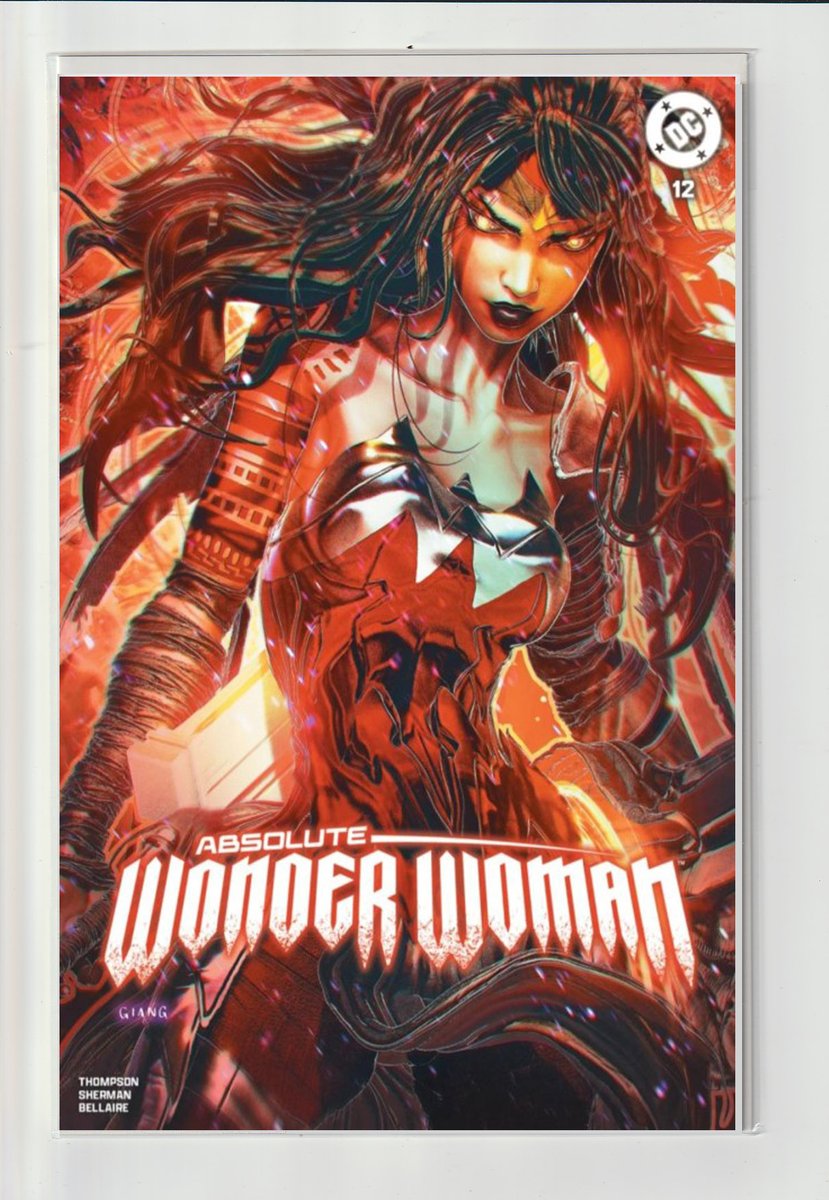 MakeMyComicRare's tweet photo. #AbsoluteWonderWoman #12 (2025) #NYCC2025 #JohnGiang #FoilVariant, #KellyThompson Story, #HaydenSherman Artist, Introduction of #Zatanna, 1st Appearances of Hippolyta, Giganta (Doris Zuel), Cheetah, Ara, Cuca from Earth-Alpha "As My Mothers Made Me, Part 5" Be careful what you wish for, Diana, as you just might get it. With a surprising but not unwelcome ally, Diana makes her final moves inside the maze. But even in winning the day, there will be devastating losses to bear. Brand New & Never Read or Opened. All comics are shipped in a bag, back board, with a tracking number, and in a heavy duty shipping material! https://t.co/SRQqzKPxMo @rarecomicbooks Website Link In Bio Page If Applicable. SAVE ON SHIPPING COST - NOW AVAILABLE FOR LOCAL PICK UP IN DELTONA, FLORIDA #KeyComicBooks #DCComics #DCU #DCUniverse #KeyIssue #KeyComics #FirstAppearances #1stAppearance #RareComicBooks #KeyComics #RareComics #Action #Adventure #Superheroes