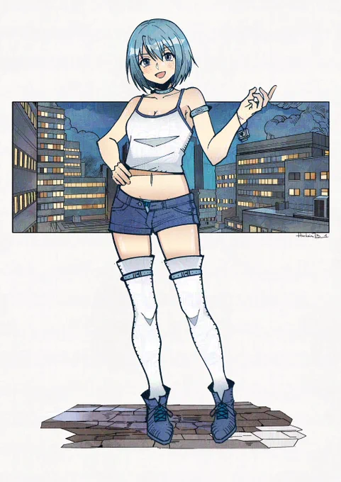 Sayaka Miki (College AU) #SayakaMiki #まどマギ
