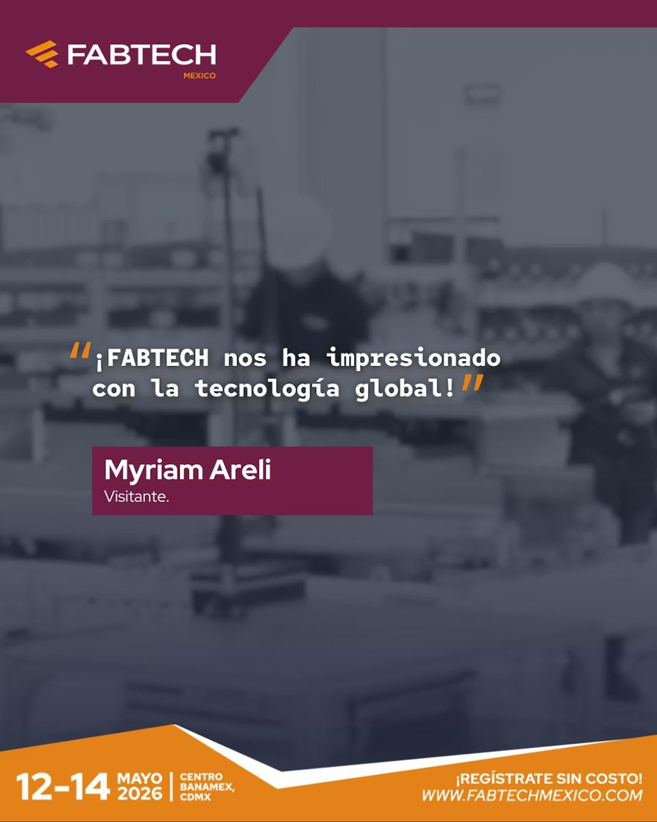 FABTECH Mexico tweet media