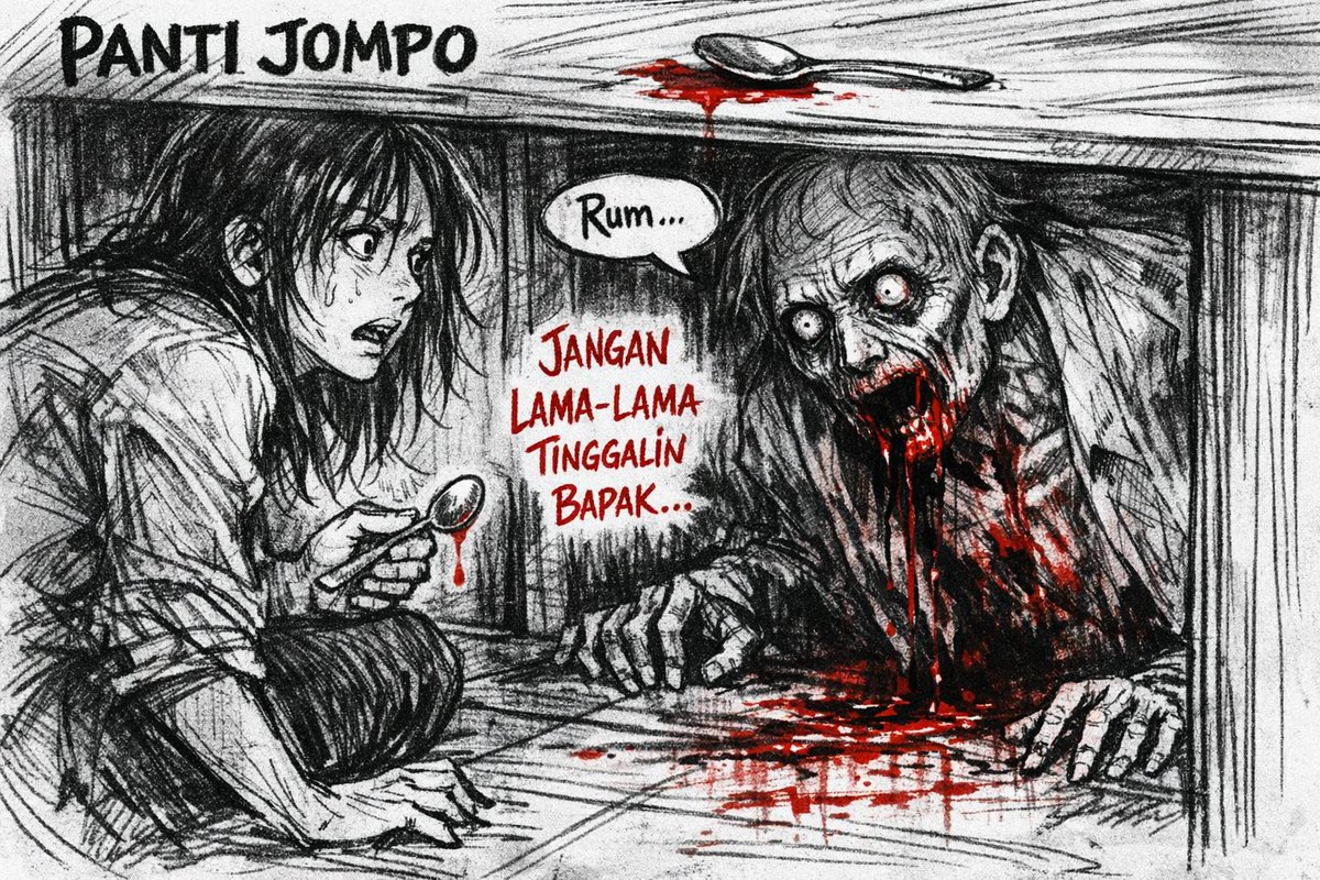 PANTI JOMPO 

sebuah kisah mengerikan, haru sekaligus menyayat hati.

“Sudah to Pak. Bapak itu tiap hari kok ngrepotin terus. Dikit-dikit nanya, dikit-dikit minta tolong.”

#bacahorror