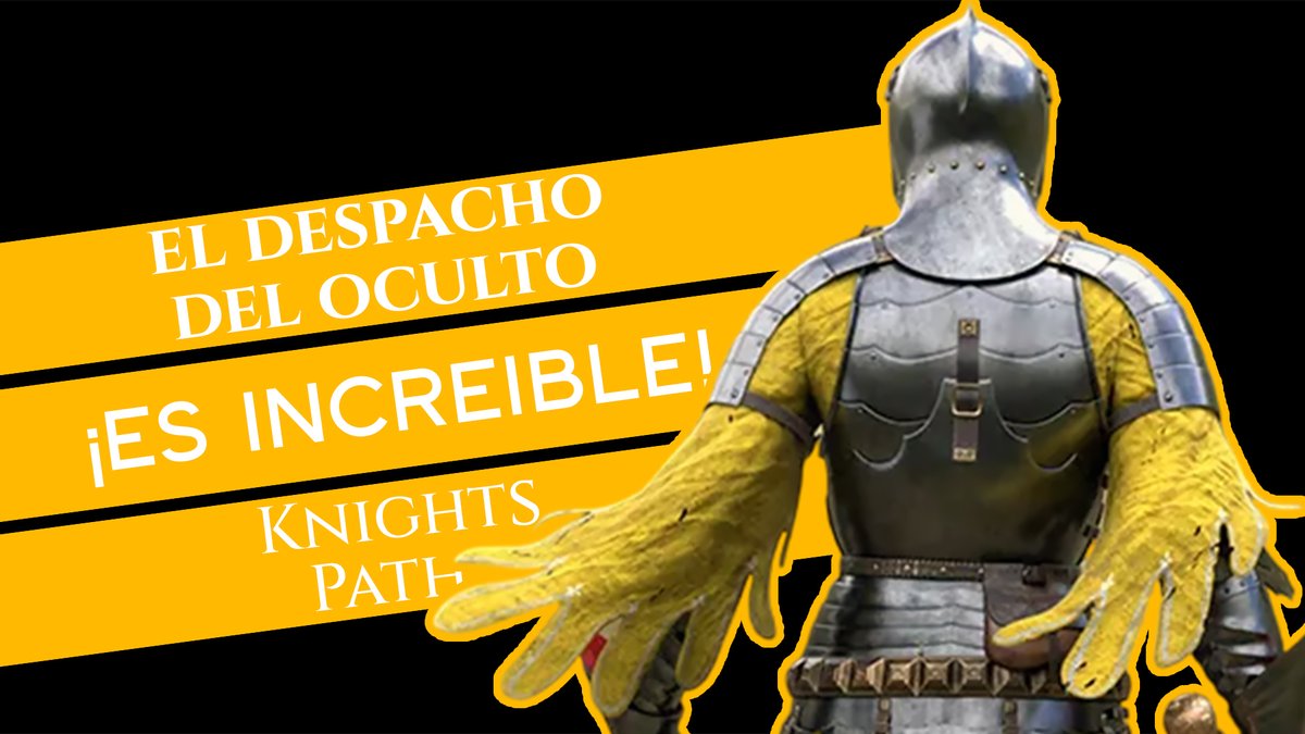 KingKisameSSJ's tweet photo. Hoy en un nuevo Despacho del Oculto hablamos sobre @Knights_Path un juego increíble que se a visto remolcado a polémicas sin sentido. #Medieval #KnightsPath
https://t.co/xqByNQvHm3 https://t.co/0eg7ikC5DT