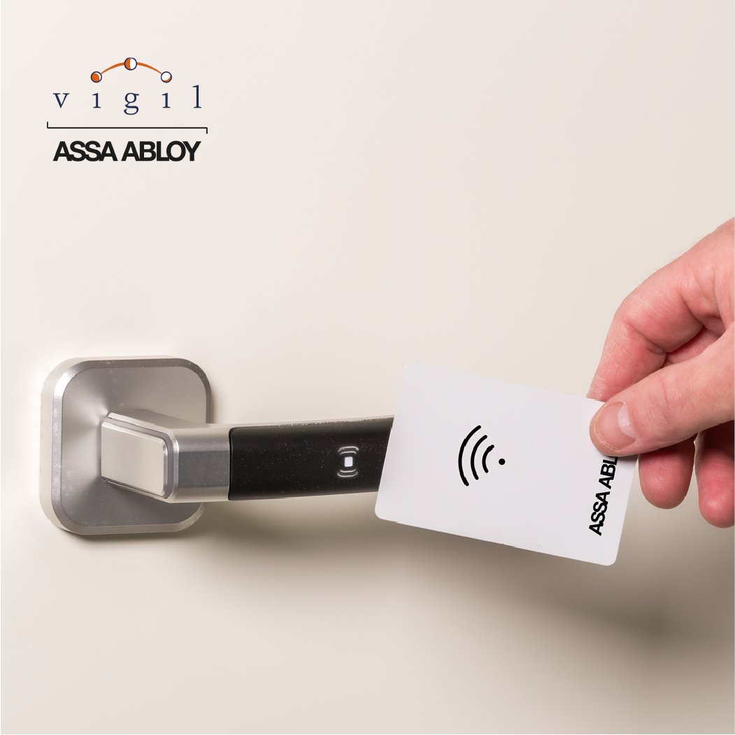 VigilHealth's tweet photo. Say goodbye to outdated keys and hello to modern convenience. Vingcard Novel combines advanced security with a sleek design that complements any space—bringing innovation and peace of mind to senior living. https://t.co/4Fau88IYCY