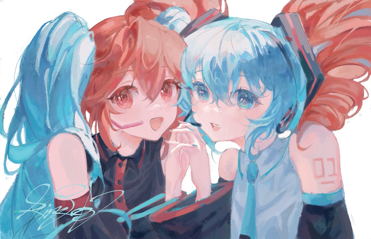rin_ess04's tweet photo. #初音ミク #重音テト 🩵❤️ https://t.co/Dy9LpYGHMb