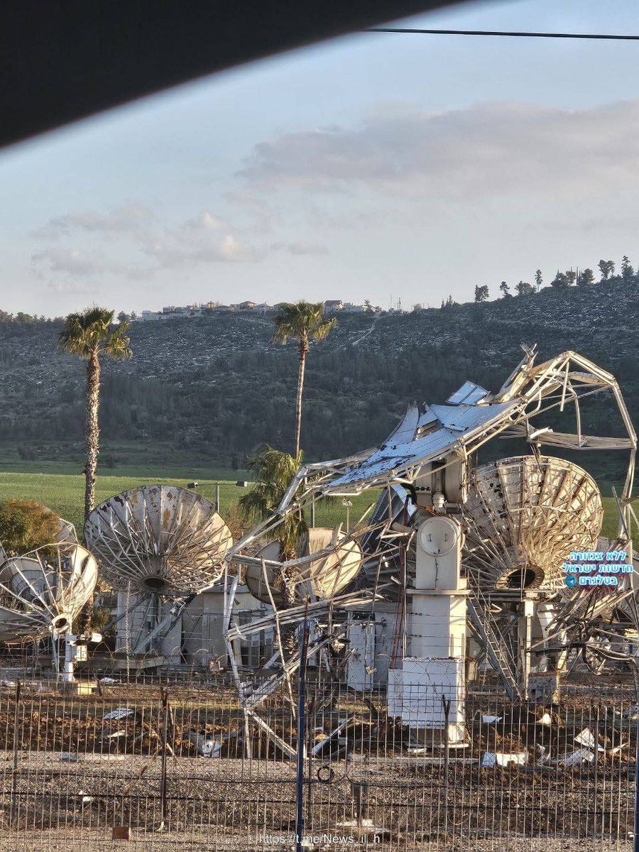 #BREAKING
Heart of Israel's satellite communication systems has been destroyed