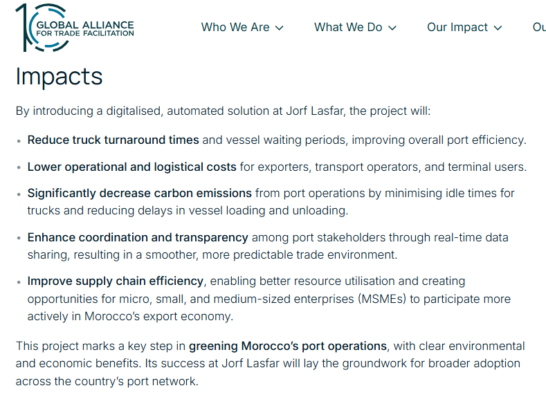 kurt_tangle's tweet image. Hmmm. @GATFnews is a partner of @iota who are a partner of @ProjectMission. Many of the desired impacts of @gatfnews's new Morocco 🇲🇦 ports digitisation project sound suspiciously similar to the aims of the EU Mission ports project. Connected? Mission v2? #IOTA #TWIN #ADAPT