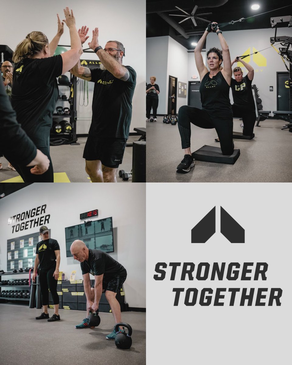 1TeamAlloy's tweet image. The right franchise model gives you more than a logo.

At Alloy, you step into a network that stays connected, shares what works, and grows together. 🤝

That support matters.

#AlloyPTFranchise #TeamAlloy #StrongerTogether #fitnessfranchise #personaltraining