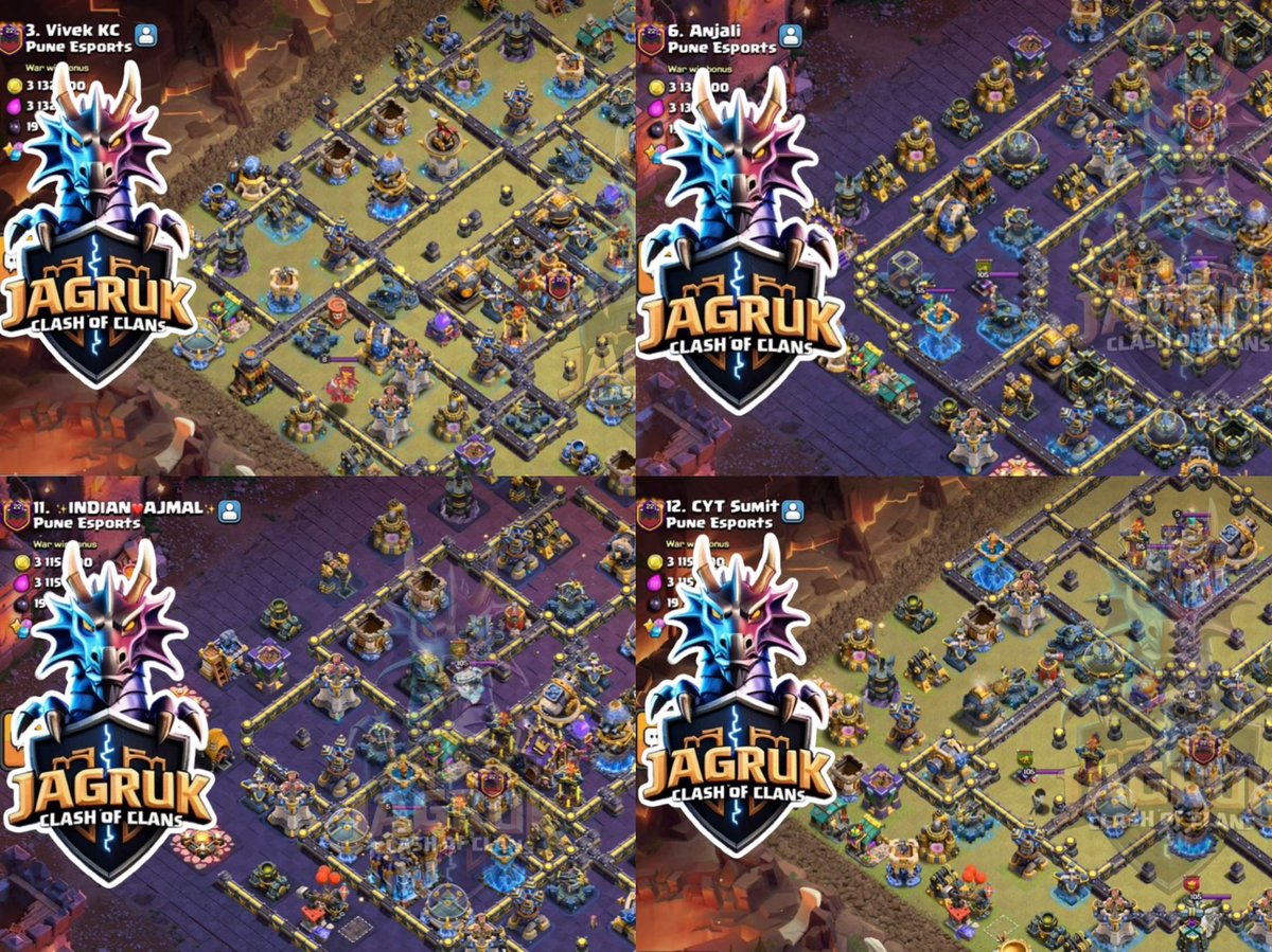 jagruk00's tweet photo. CWL Bases 🔥
#2 Stars
https://t.co/Al4JQF68YW
#3 Stars
https://t.co/8zuflMeFVD
#6 Stars
https://t.co/47fPf58u9s

🏆PUNE ESPORTS CWL LINEUP 🏆
Sumit 
https://t.co/Qt6L9sQqr0

For more bases join https://t.co/mUekkxUlTW 💎

Repost 💛 https://t.co/bgABzUx6Bi