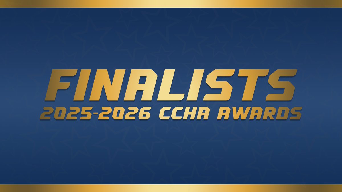 CCHAHockey's tweet photo. Finalists for Three Year-End Honors Revealed by #CCHA 

📰: https://t.co/wlv4fRx78u

#CCHAHockey | #CCHAHonors https://t.co/K25gu6yOgs
