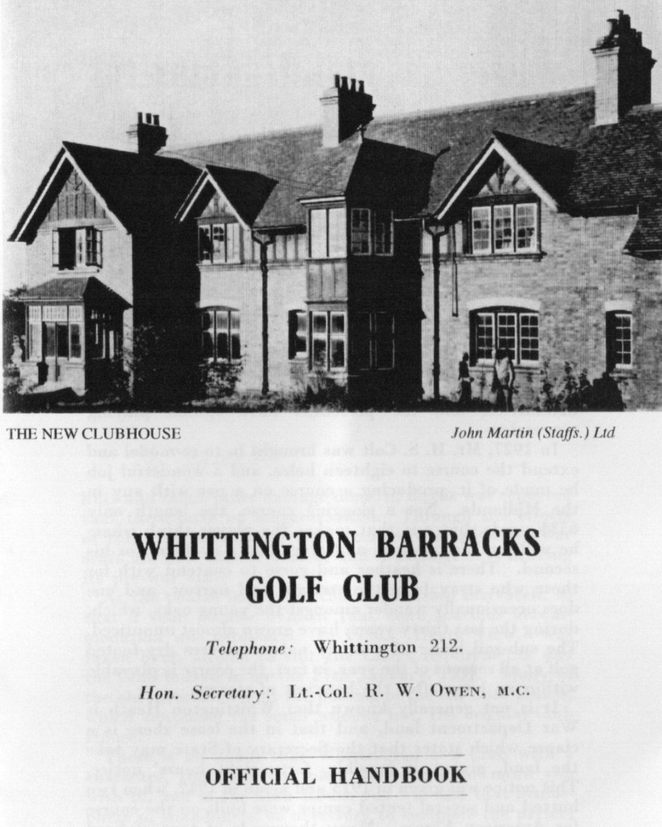 whgc1886's tweet photo. Our second Clubhouse was what is now called the Whittington Arms. Club records show the bar was under strict orders to never let the whiskey supply drop below three cases.

Proof that golfers have always had their priorities in order. https://t.co/7pAbA4ueIv