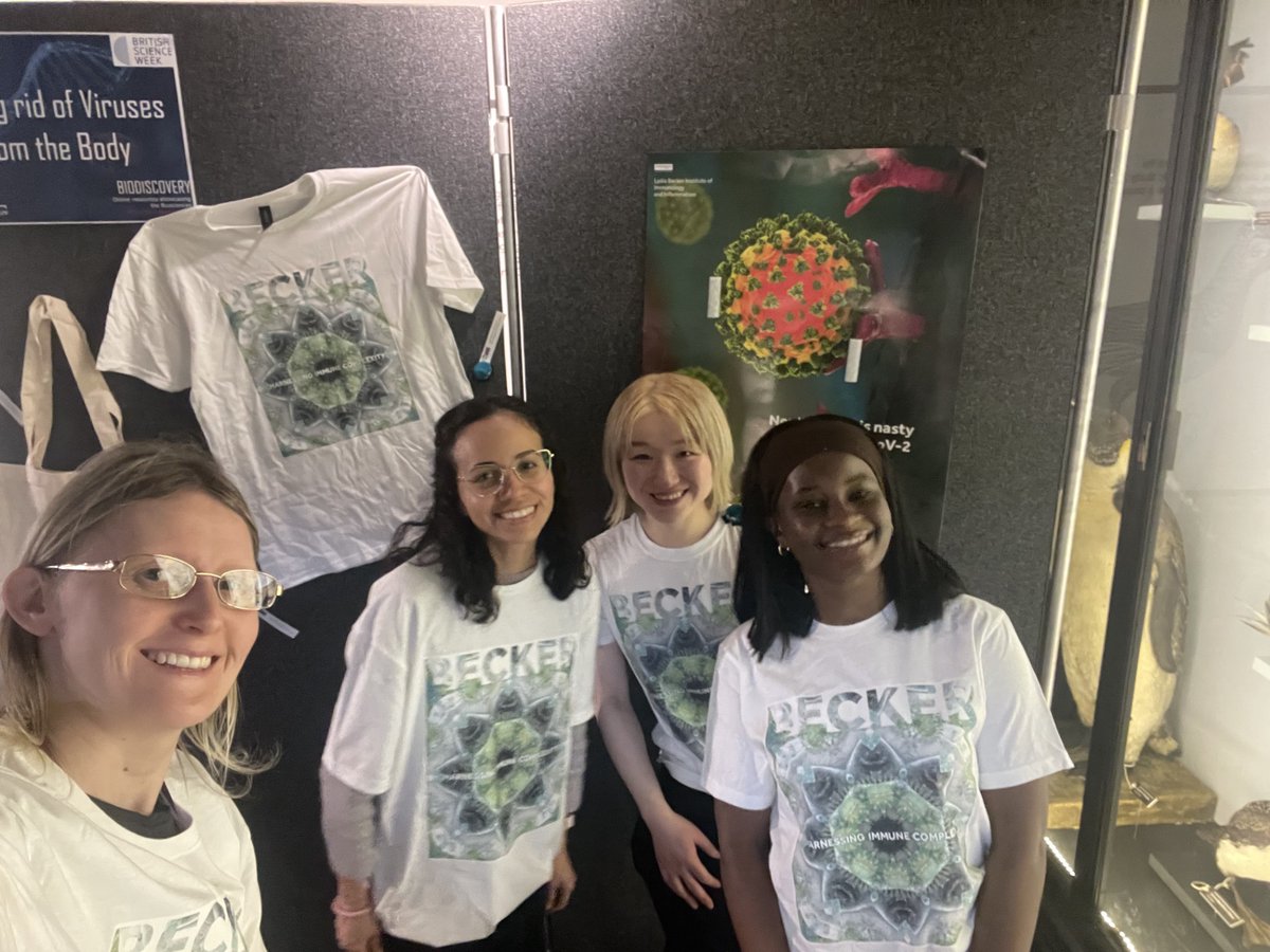 LydiaBeckerIII's tweet photo. 🔬🎯 A great first day at the #BSW26 @ScienceWeekUK Science Fair at Manchester Museum! 

We'll be there again tomorrow to engage with more pupils from schools in the North West + talk about our research and provide advice on a career in STEM! https://t.co/Qa4S44GjXT