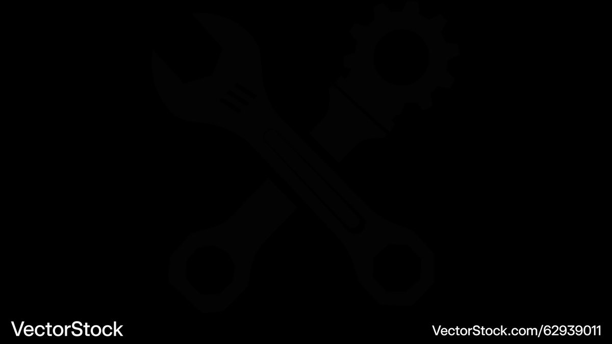 cryptoxxmania's tweet photo. Latest Vector @VectorStock wrench and gear crossed black silhouette #VectorStock https://t.co/8KIknygCNZ https://t.co/n3eSmXYg4d