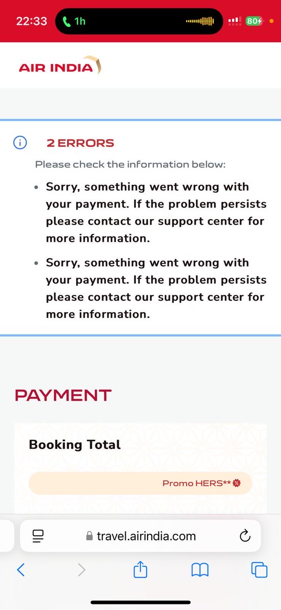 first0fficer's tweet photo. Payment deducted but ticket not booked. 
Not able to navigate on your helpline as well. Please reach out @airindia https://t.co/kovznRSCCi
