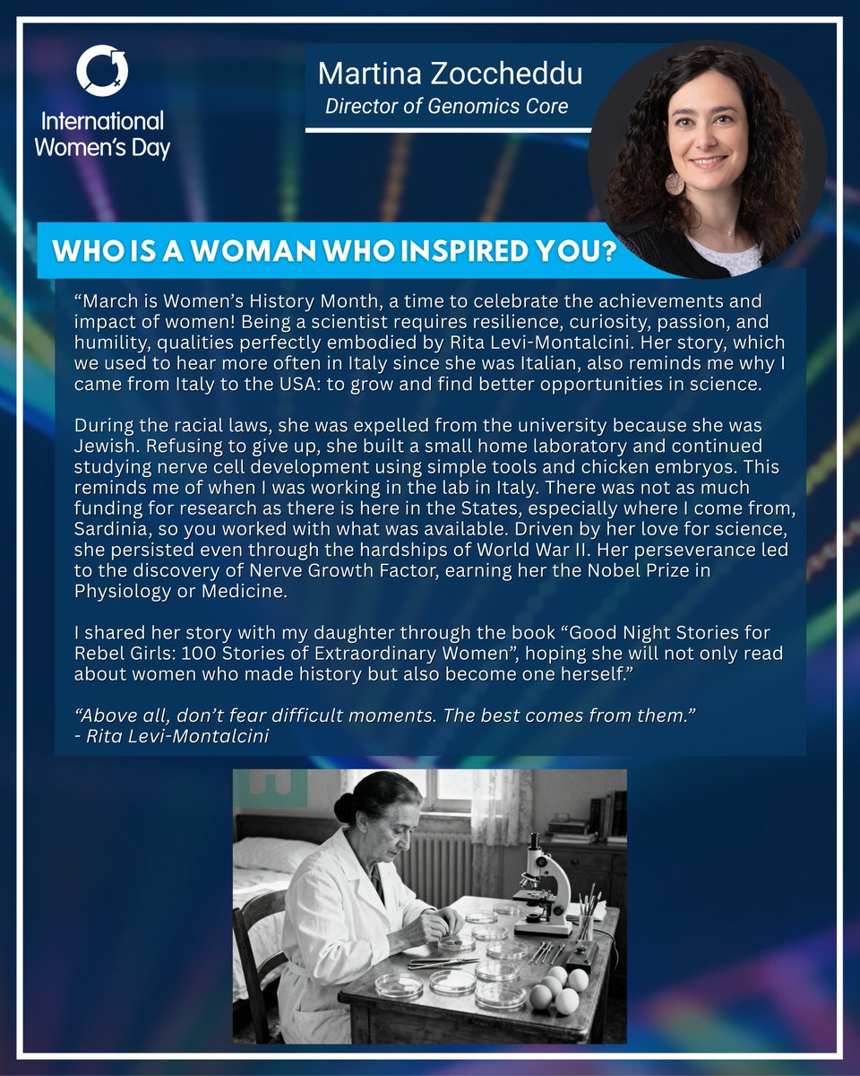 ImmunologyAU's tweet photo. March is Women’s History Month and yesterday we celebrated International Women’s Day. As we take this time to celebrate the contributions of women to science, several of our researchers and trainees took some time to reflect on the women who inspired them to study the sciences. https://t.co/lekiwZwQPc