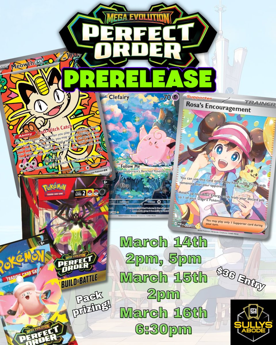 Get ready, Trainers! It’s about to be all Pokémon these next couple of weeks at the Abode! 🤩