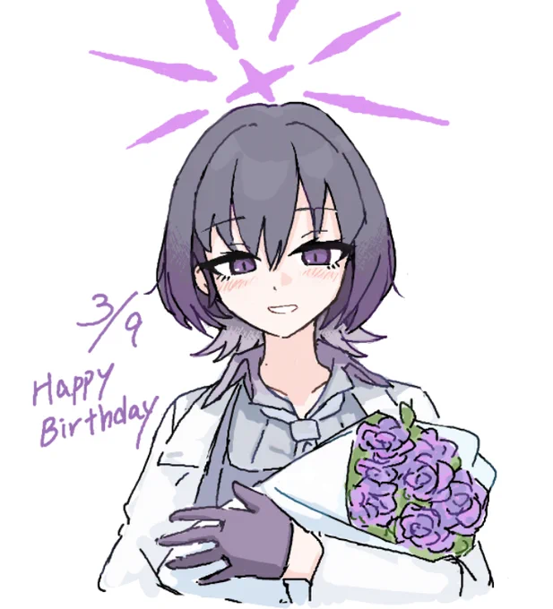 #ブルアカ 梯スバルさん 誕生日おめでとう