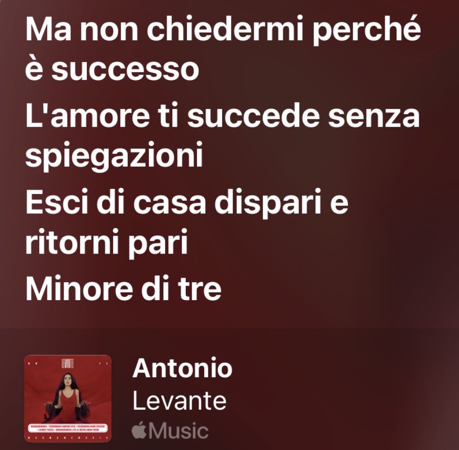 Per me sono sempre stati questi versi della poetessa Levante