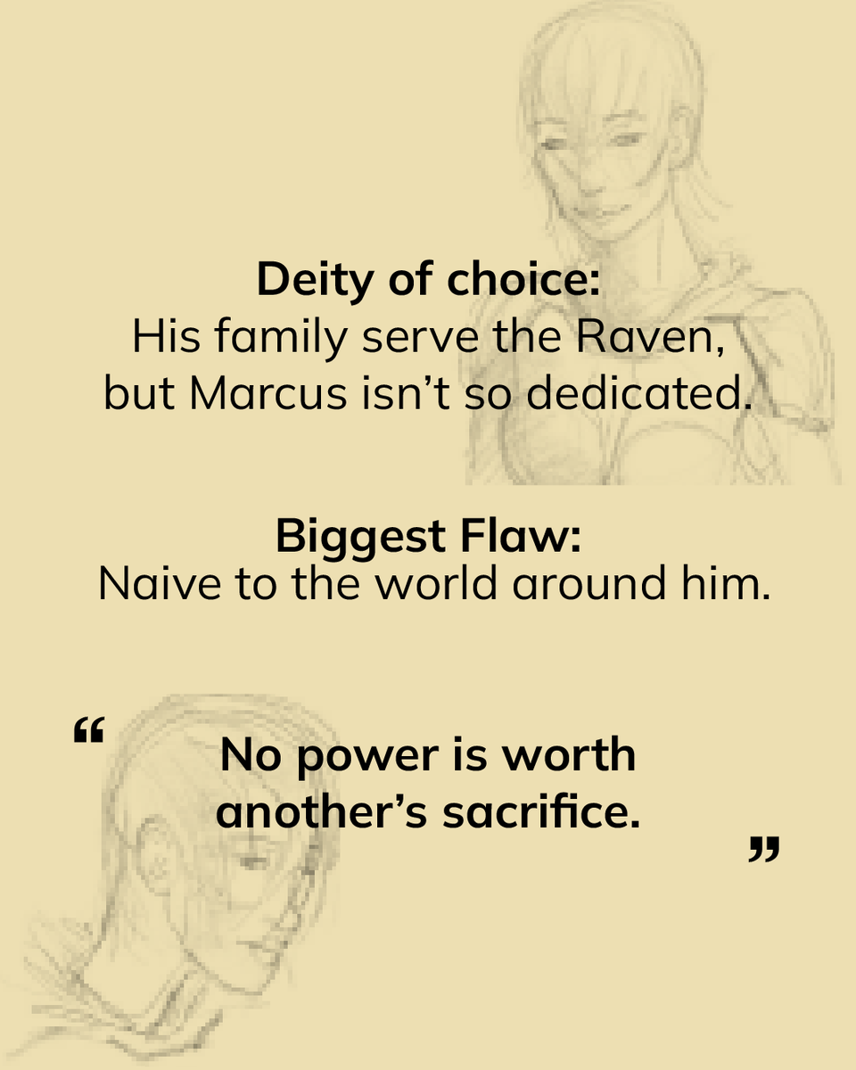 LukeMckoy's tweet photo. As much as I love them all, not every character is easy to write.
Marcus has such a pivotal arc in Fortune, but his reserved personality means he doesn’t get the fun character beats the others do.

Comic writers: which of your characters are the hardest to make work on the page? https://t.co/DlRDje0CvF