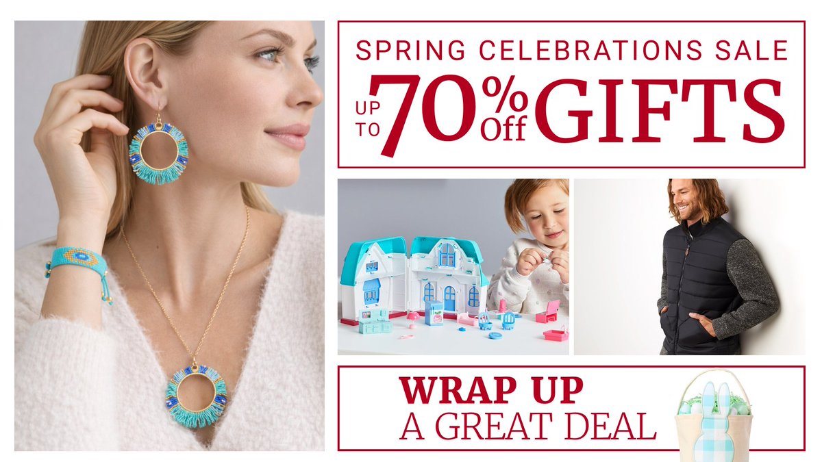 🎁 ltdc.short.gy/top-gifts

Spring Gift Event 🌸
Save up to 70% OFF gifts for everyone on your list.
For Her. For Him. For You.
Wrap up a great deal today.

#LTDCommodities #SpringDeals #GiftIdeas
