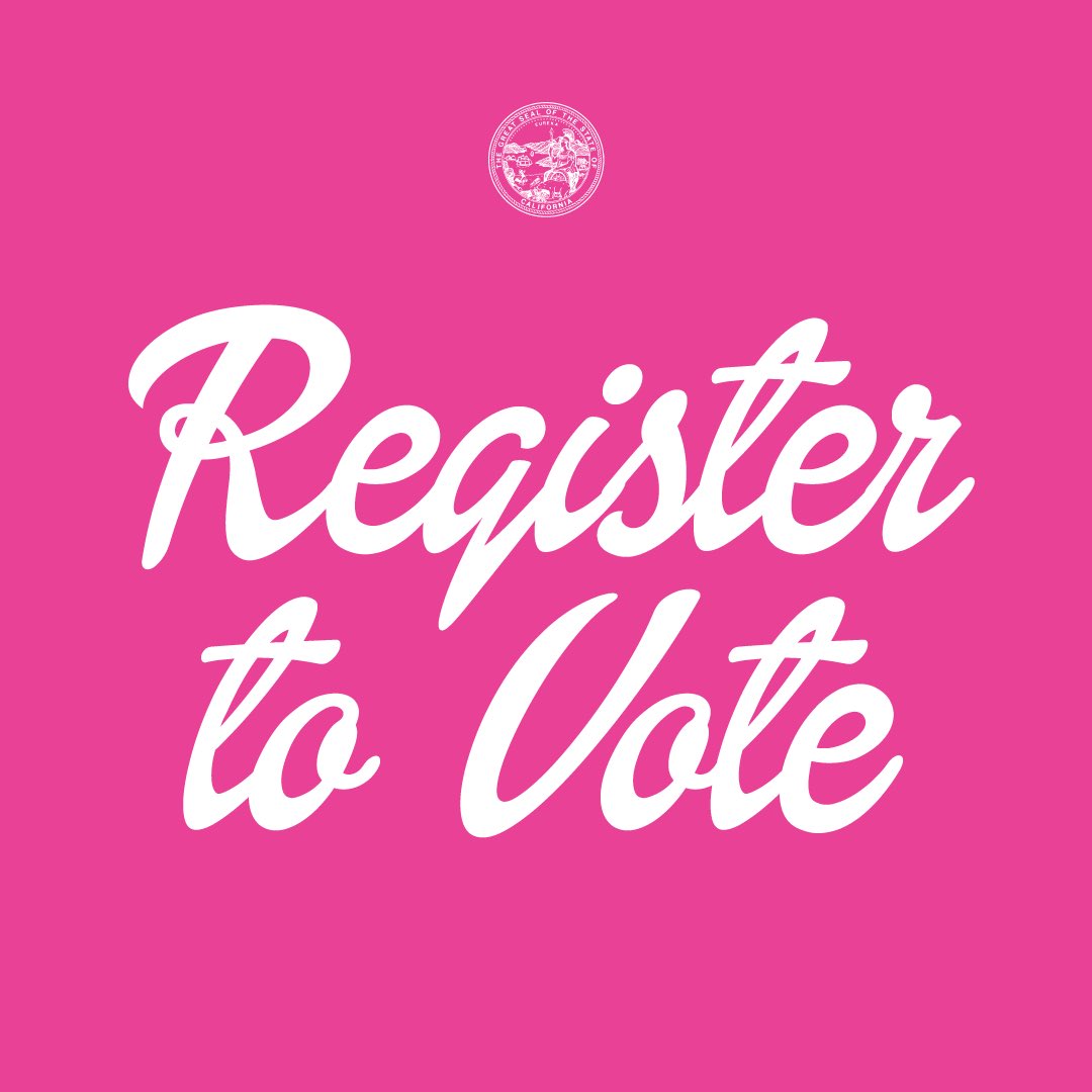 California Secretary of State tweet media