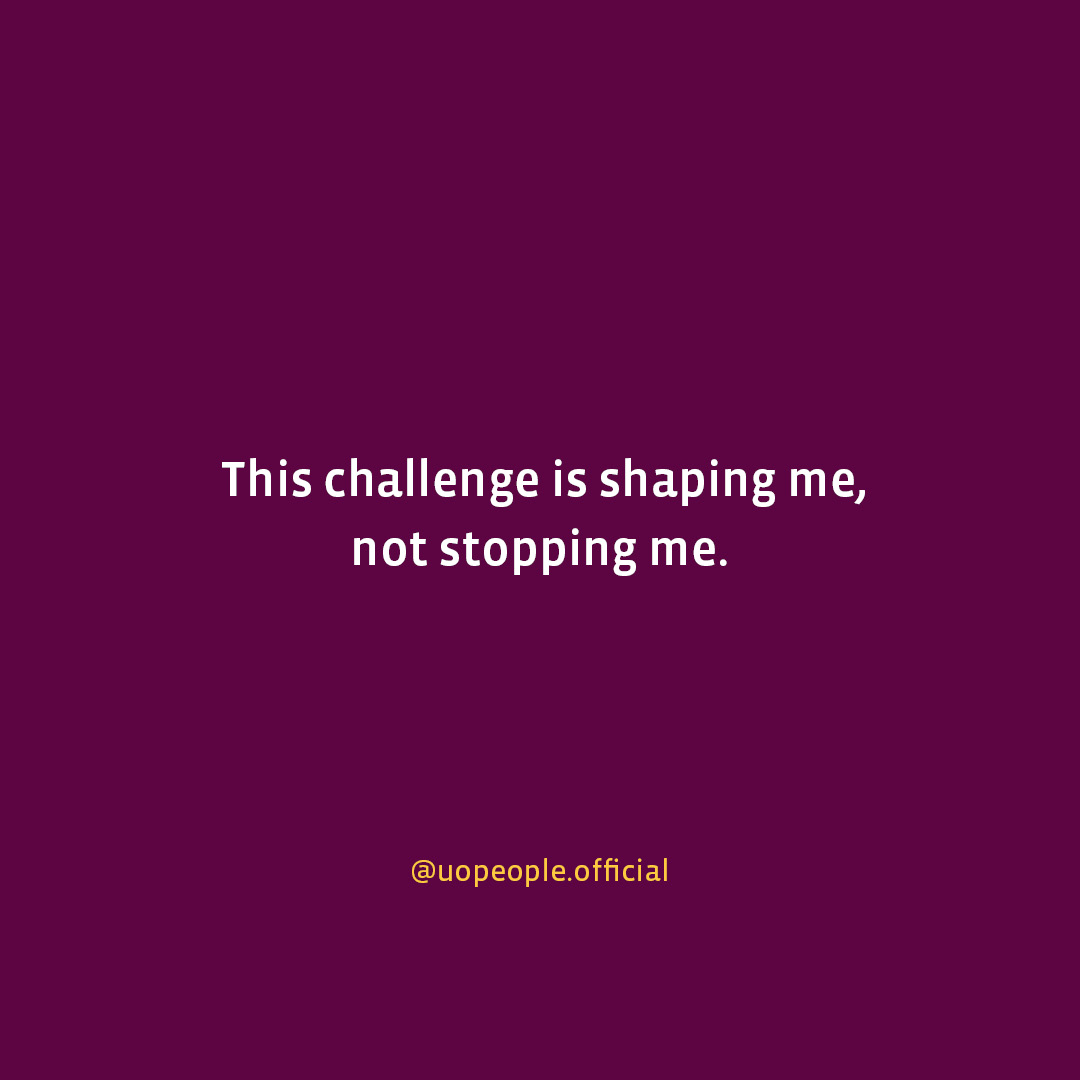 UoPeople's tweet image. Progress over perfection, every time. #UoPeople #Affirmations