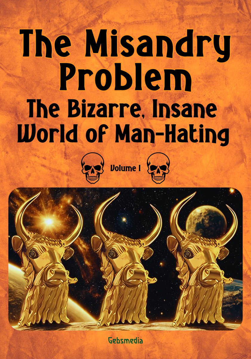 gebsmedia's tweet photo. Misandry is man-hating. This book is a great eye-opening look into the bizarre world of man-hating. https://t.co/OwDvoghd0c or https://t.co/YxFLCB4VDv https://t.co/SySpK18iBb