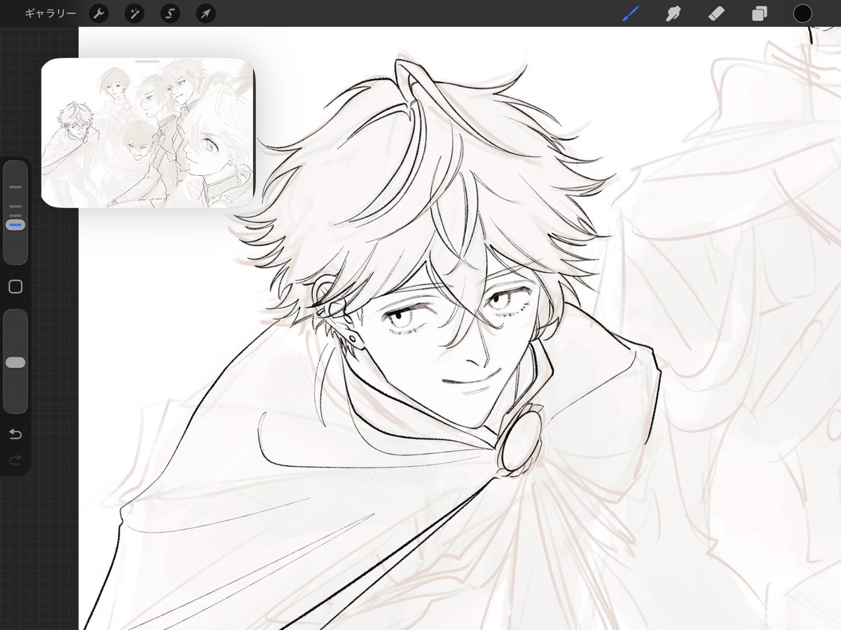 yoiiiiichi's tweet photo. #みこぬんてぃ絵す　wip https://t.co/XQTMBy94dp